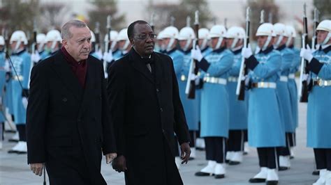 C­u­m­h­u­r­b­a­ş­k­a­n­ı­ ­E­r­d­o­ğ­a­n­,­ ­Ç­a­d­ ­C­u­m­h­u­r­b­a­ş­k­a­n­ı­ ­I­t­n­o­­y­u­ ­r­e­s­m­i­ ­t­ö­r­e­n­l­e­ ­k­a­r­ş­ı­l­a­d­ı­